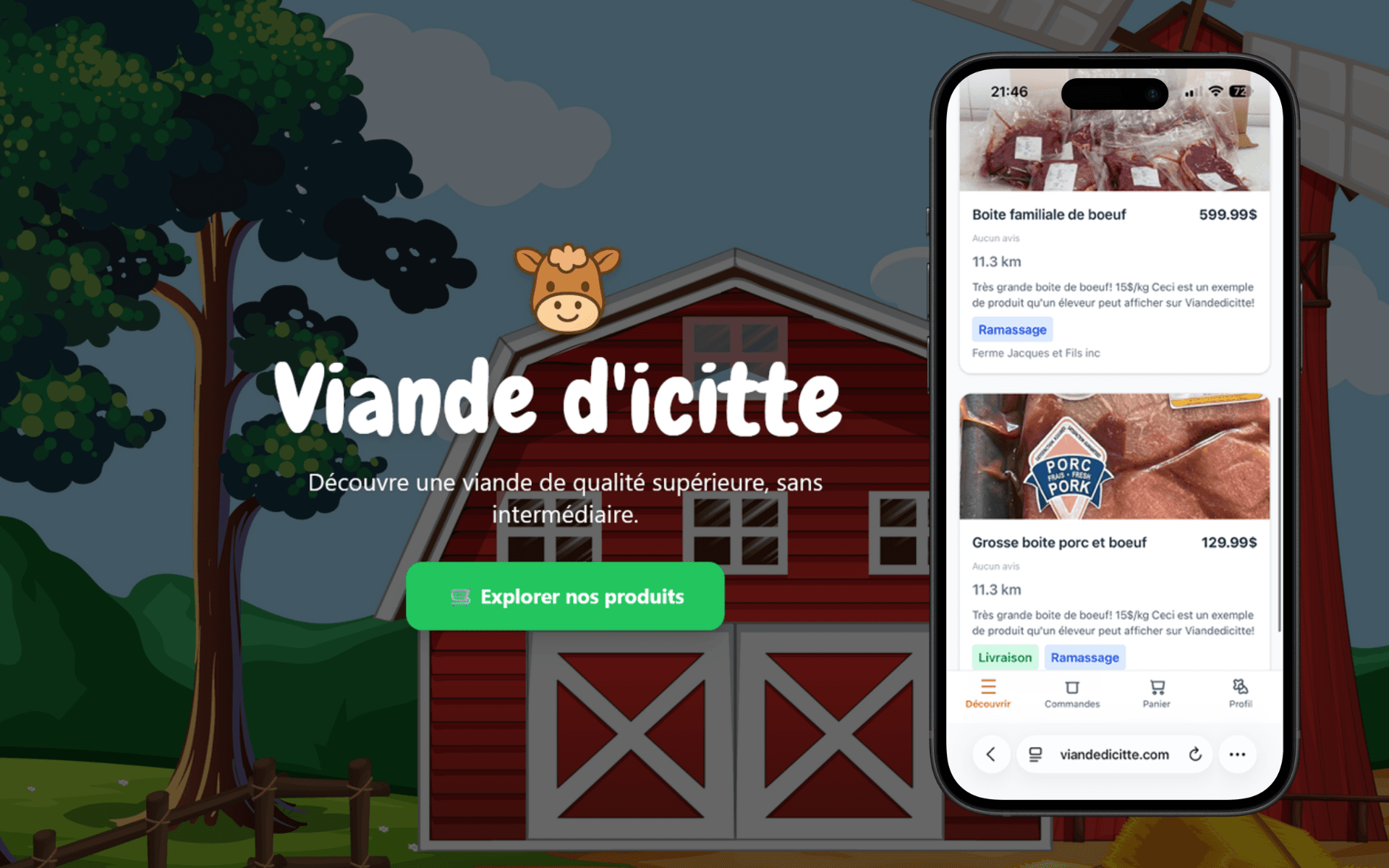 Viande d'icitte — capture 1
